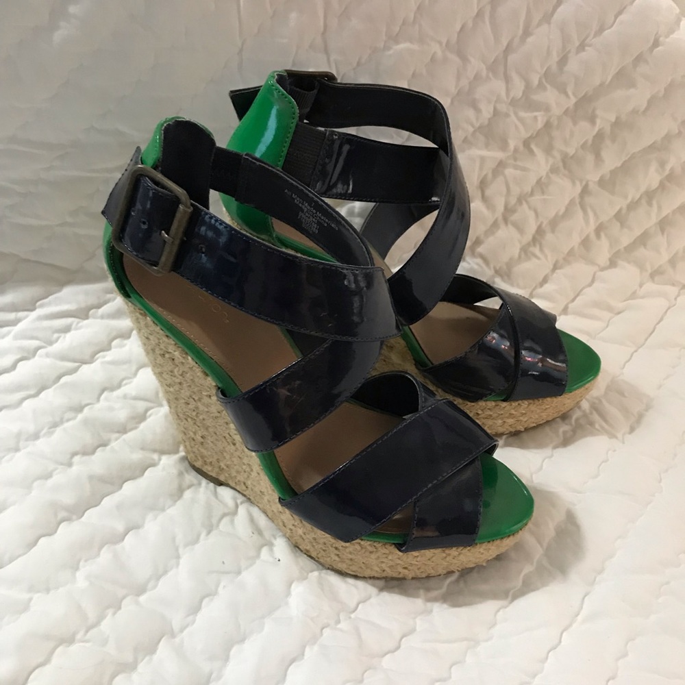Espadrille wedge sandals